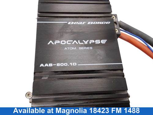 Apocalypse Aab-800.1d Black Generic Amplifier Head