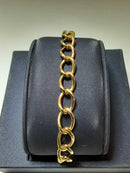 Cable Bracelet - Yellow Gold 14k (.585) 12.4 grams 7 inch