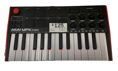 Akai Mpk Mini Red Synthesizer