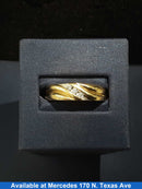 Ring - Wedding Band - Yellow Gold 10k (.417) 4.4 grams Size 10