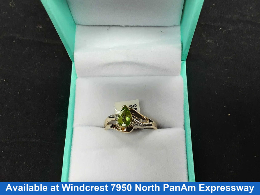 Women's Ring - Yellow Gold 10k (.417) 2 grams Size 7