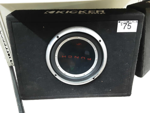 Punch P1 Black Car Sub-Woofer