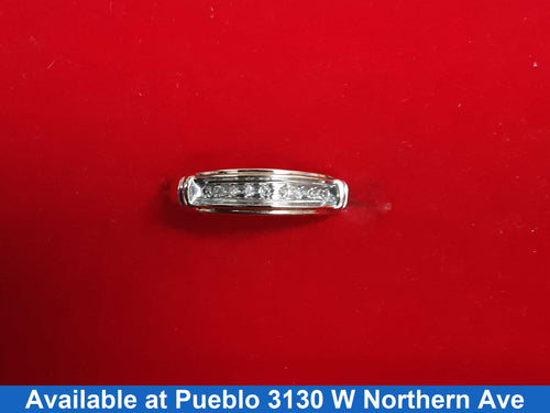 Women's Ring - Anniversary - Yellow Gold 10k (.417) 1.5 grams Size 7