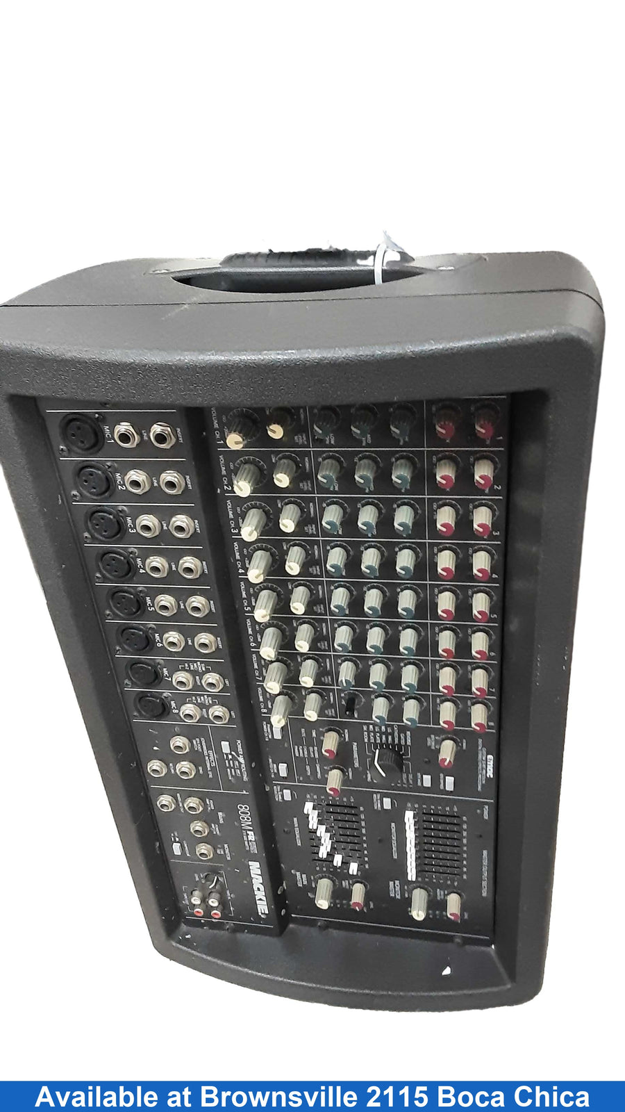 Mackie 808 Fr Series Black Analog Mixer