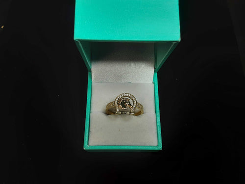 Women's Ring - Yellow Gold 14k (.585) 2.9 grams Size 11
