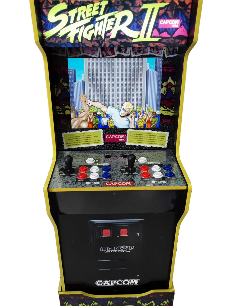 One Up Street Fighter 2 Multi-color Arcade Game