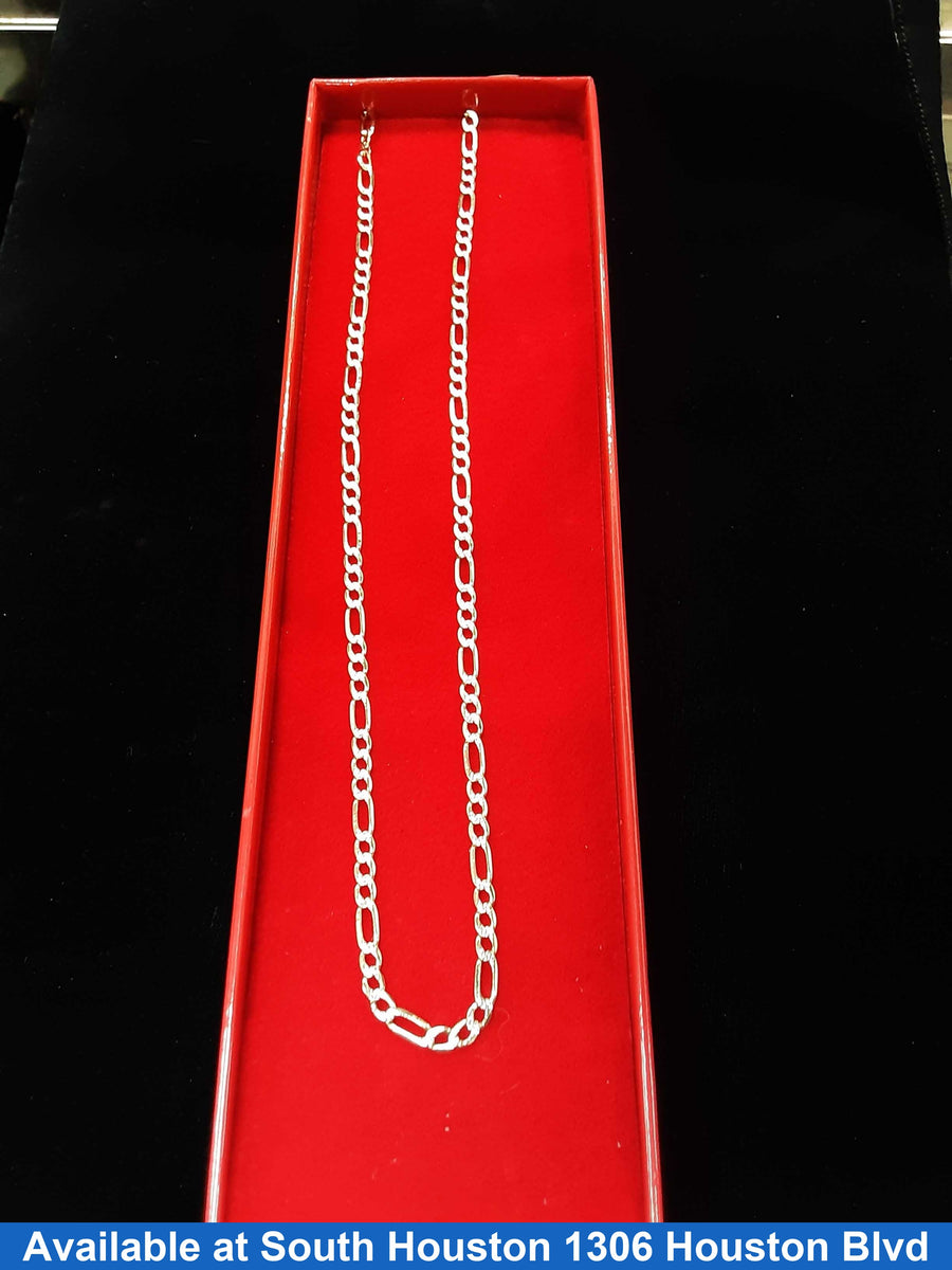 Figaro Chain - Yellow Gold 14k (.585) 5.9 grams 20 inch