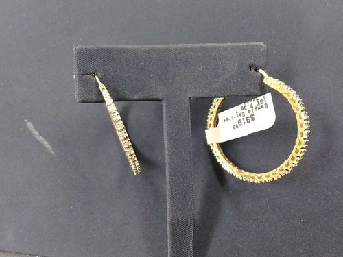 Bangle Earrings - Yellow Gold 10k (.417) 7.3 grams