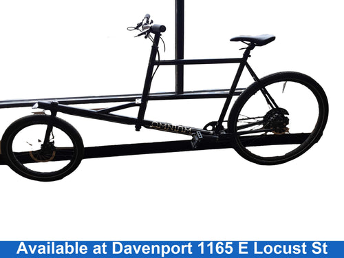 Omnium Cargo Black Hybrid Bike