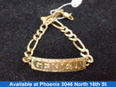 ID Bracelet - Yellow Gold 10k (.417) 19.88 grams 6 inch