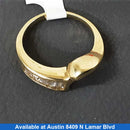 Ring - Wedding Band - Yellow Gold 14k (.585) 3.4 grams Size 6.5