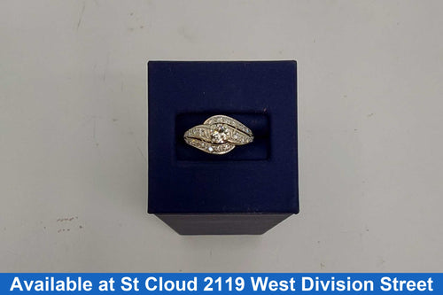 Women's Ring - White Gold 14k (.585) 3.88 grams Size 6.5