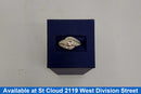 Women's Ring - White Gold 14k (.585) 3.88 grams Size 6.5