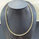 Rope Chain - Yellow Gold 10k (.417) 13.7 grams 20 inch
