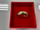 Ring - Wedding Band - Yellow Gold 14k (.585) 5.4 grams Size 13.5