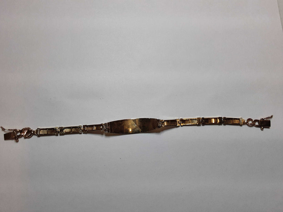 ID Bracelet - Yellow Gold 14k (.585) 13.4 grams 7 inch