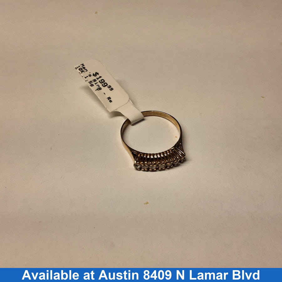 Men's Ring - Yellow Gold 10k (.417) 1.5 grams Size 10