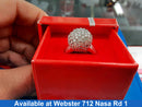 Women's Ring - White Gold 14k (.585) 9.9 grams Size 8.5