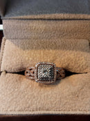 Ring - Wedding Set - Rose Gold 10k (.417) 2.9 grams Size 7