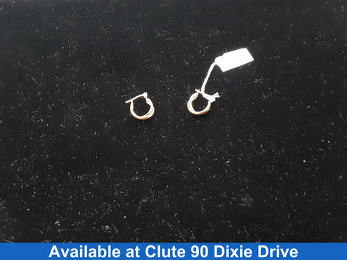 Hoop Earrings - Yellow Gold 14k (.585) 0.9 grams