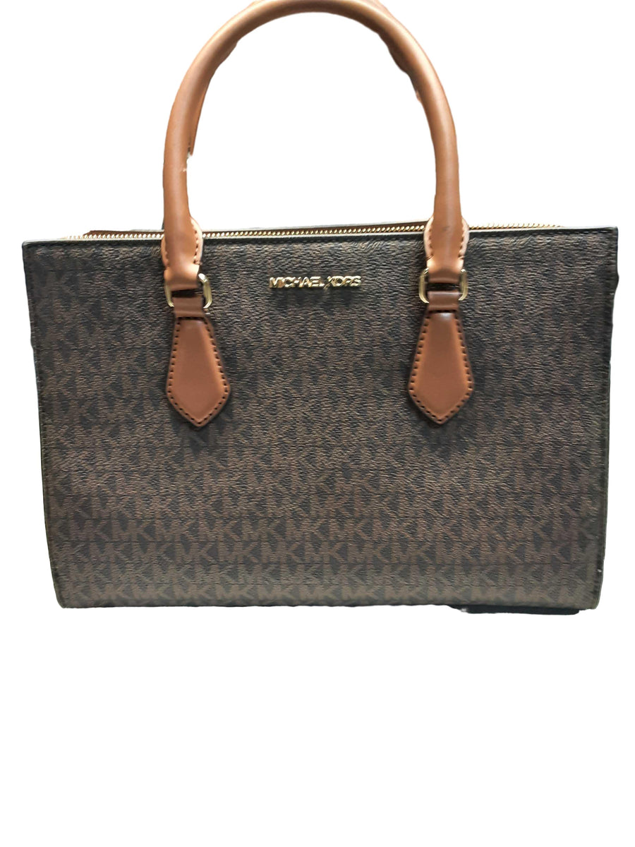 Michael Kors Ba2412 Beige / Tan Purse / Handbag