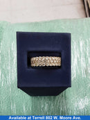 Ring - Wedding Band - Yellow Gold 10k (.417) 4.4 grams Size 9