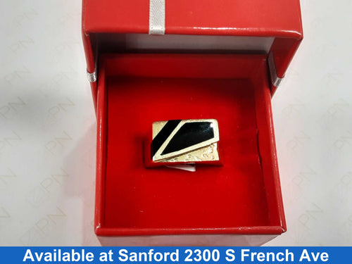 Men's Ring - Yellow Gold 14k (.585) 9.8 grams Size 9.5