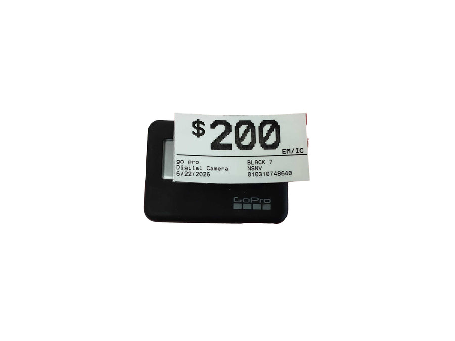 Go Pro Black 7 Black Digital Camera