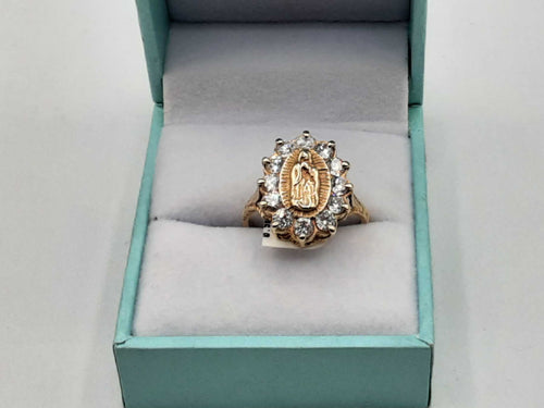 Women's Ring - Yellow Gold 10k (.417) 3.6 grams Size 7.5