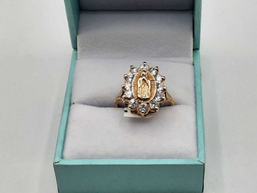 Women's Ring - Yellow Gold 10k (.417) 3.6 grams Size 7.5