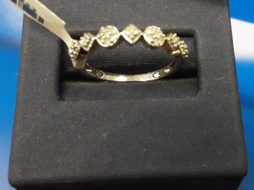 Women's Ring - White Gold 10k (.417) 2 grams Size 20