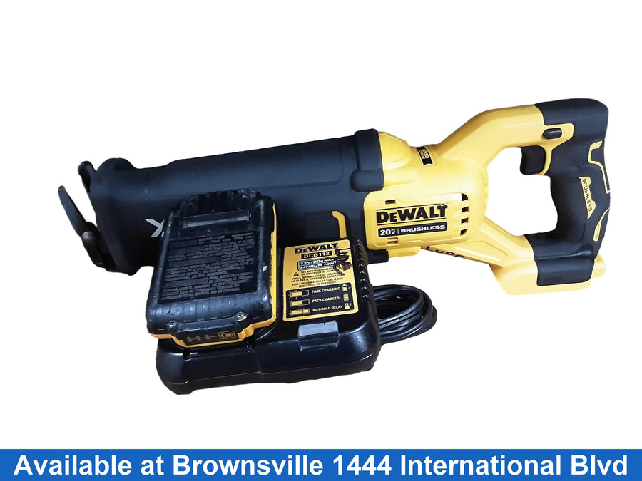 Dewalt Dcs368 Yellow Cordless Reciprocating Saw
