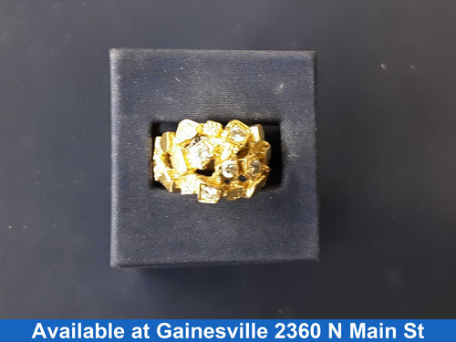 Men's Ring - Yellow Gold 14k (.585) 10.7 grams Size 9.5