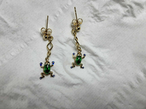 Earrings - Yellow Gold 14k (.585) 2.5 grams