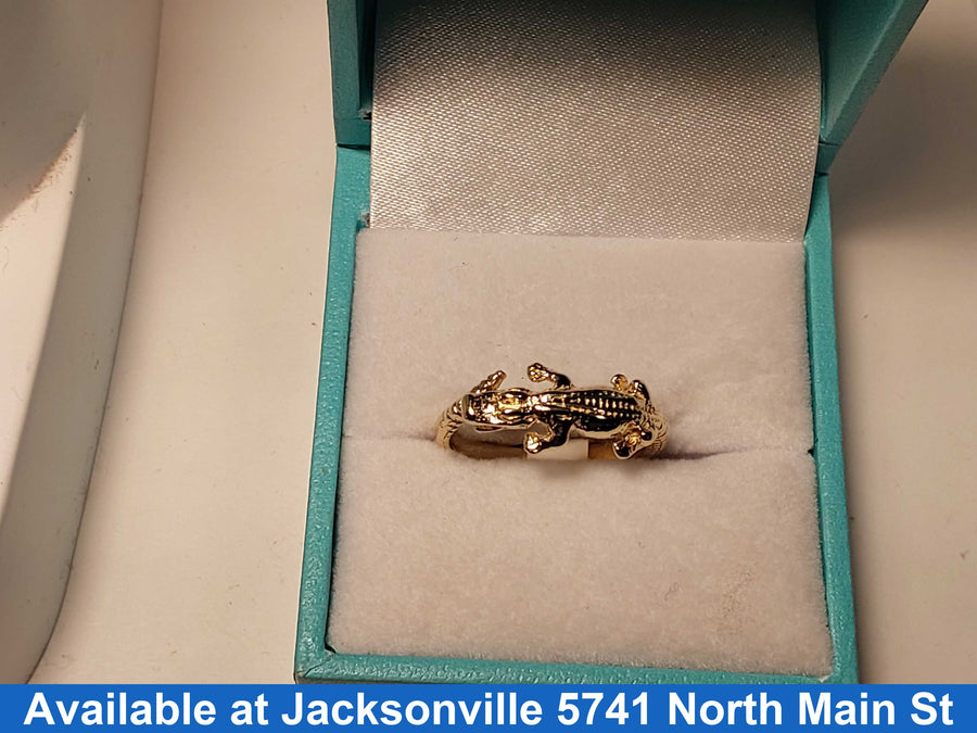 Women's Ring - Yellow Gold 14k (.585) 3.6 grams Size 6