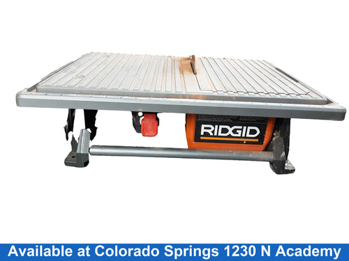 Ridgid R4021 Orange Corded Tile Saw