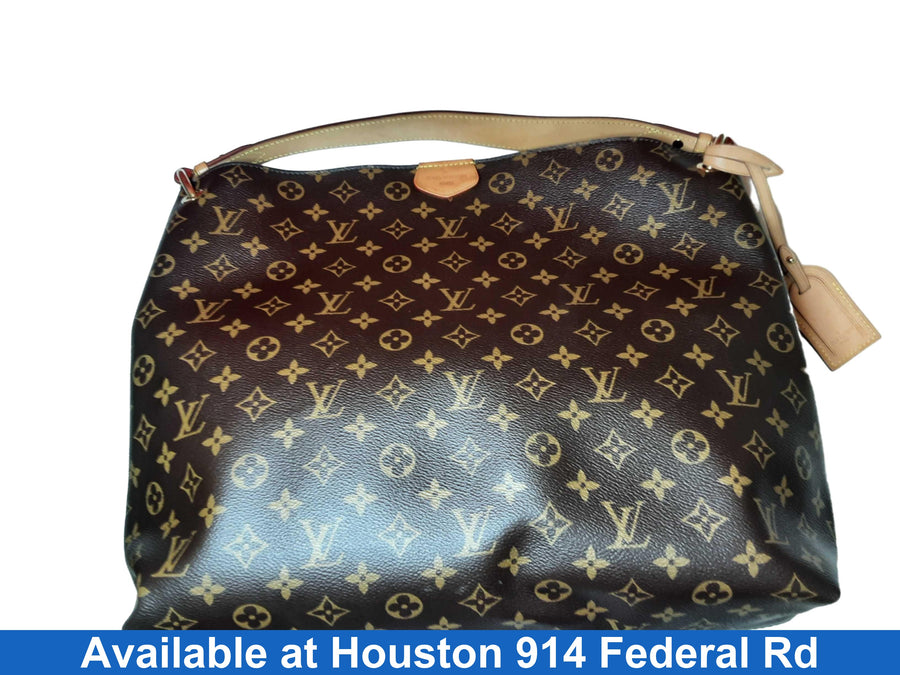 Louis Vuitton Graceful Brown Purse / Handbag