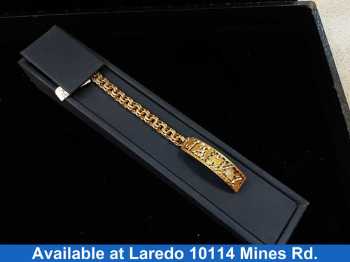 ID Bracelet - Yellow Gold 10k (.417) 17.9 grams 8 inch