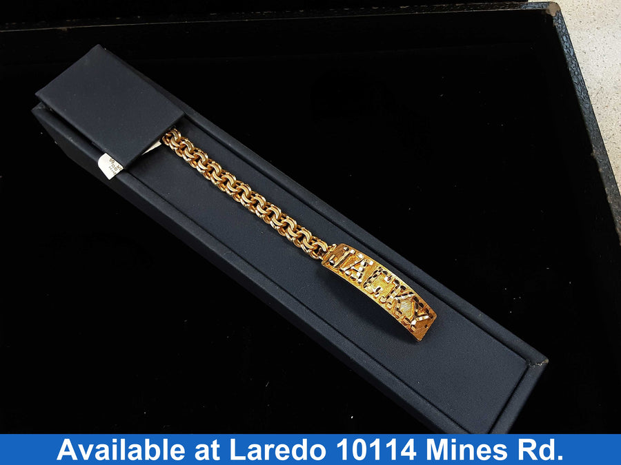 ID Bracelet - Yellow Gold 10k (.417) 17.9 grams 8 inch