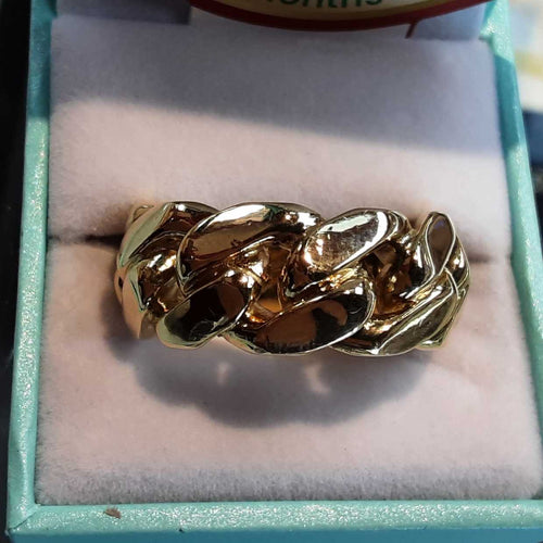 Men's Ring - Yellow Gold 10k (.417) 25.8 grams Size 12