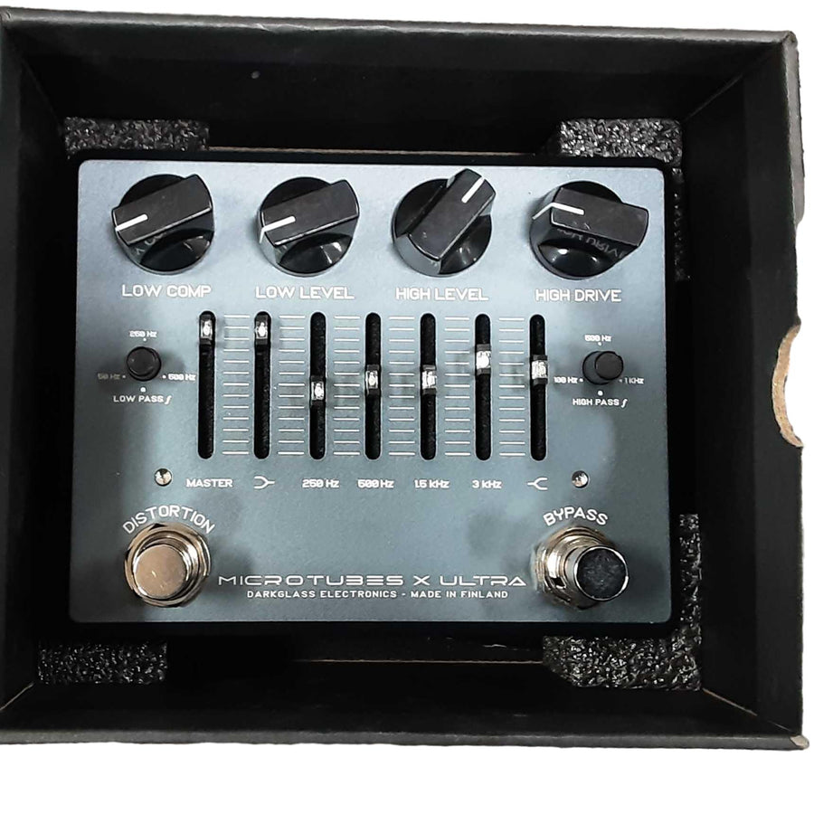Dark Glass Electronics Microtubes Ultra Blue Midi Foot / Pedalboard Controller