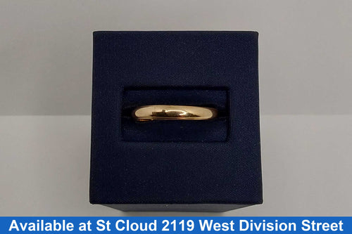Ring - Wedding Band - Yellow Gold 14k (.585) 1.83 grams Size 10.5
