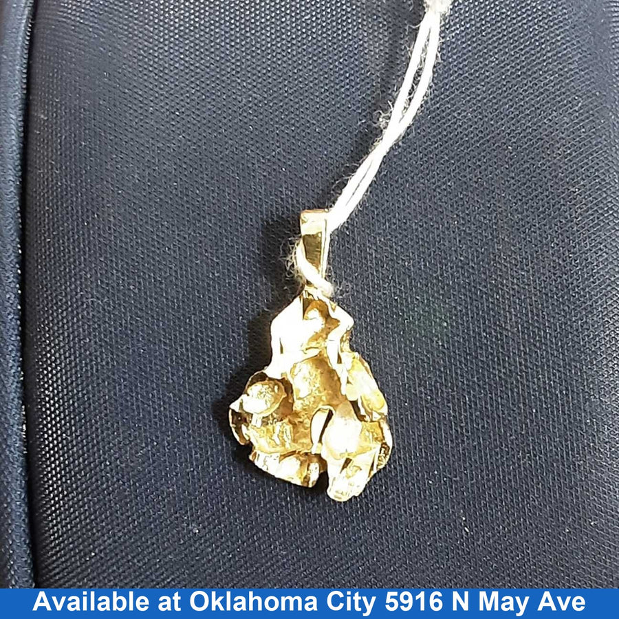 Nugget Pendant - Yellow Gold 10k (.417) 1 grams