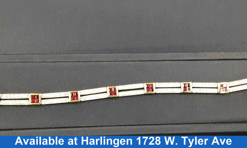 Bracelet - White Gold 14k (.585) 14.8 grams 8 inch