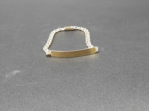 ID Bracelet - Yellow Gold 10k (.417) 7.9 grams 8 inch