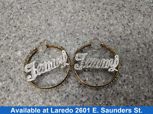 Bangle Earrings - Yellow Gold 10k (.417) 13 grams