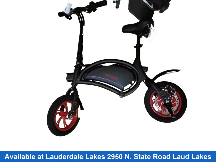 Jetson Bolt Black Powered Kick Scooter