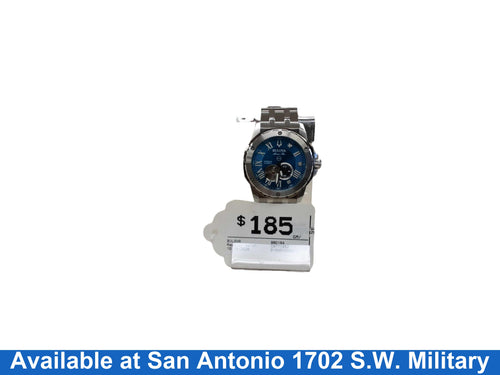 Bulova 98d184 Silver Regular Watch
