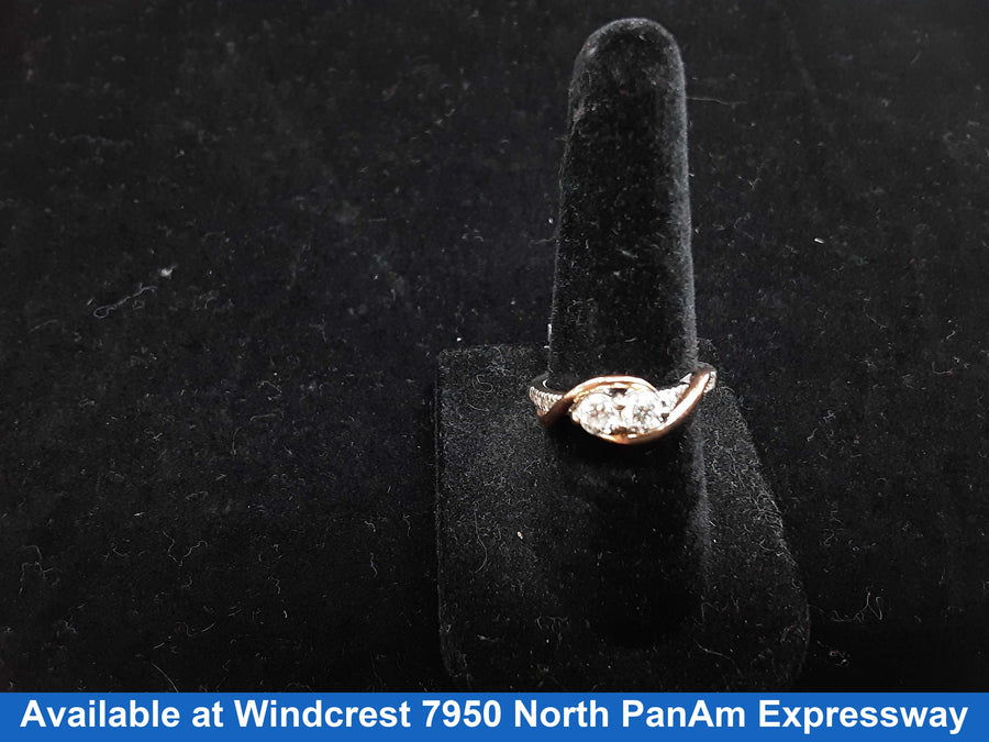 Women's Ring - White Gold 14k (.585) 3.6 grams Size 6