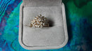 Women's Ring - Yellow Gold 14k (.585) 6.1 grams Size 7